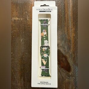 Vera Bradley 38mm 40mm Apple Watch Band Dog Park NWT